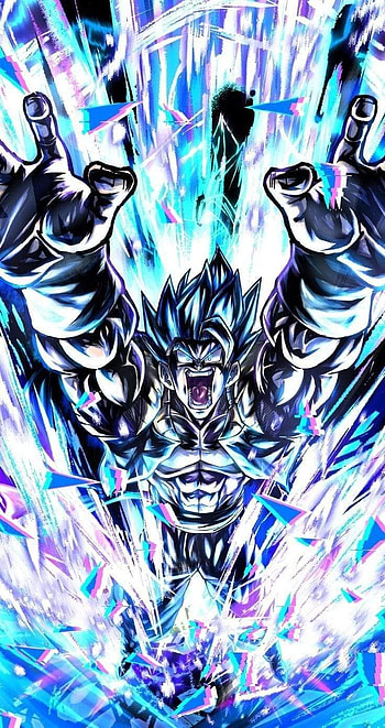 Gogeta Blue, Goku, Vegeta HD phone wallpaper