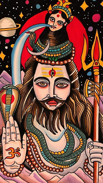Mahadev , Shiva Art HD phone wallpaper