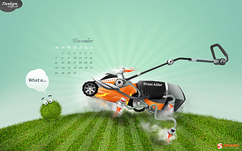 grass killer, michine, grass, sky, killer HD wallpaper