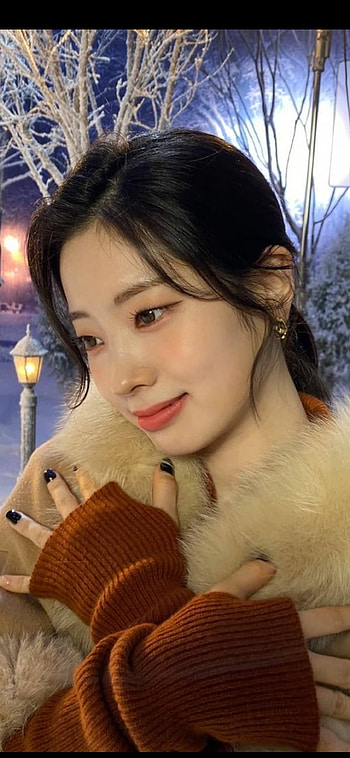 Dahyun, eye, hair HD phone wallpaper
