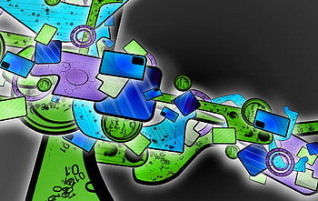 Digital, 3d and g, abstract HD wallpaper