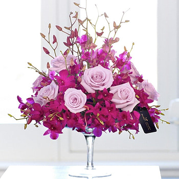 Flowers, purple, bouquet, roses HD wallpaper
