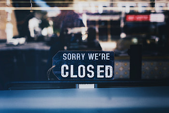 Words, Plate, Nameplate, Sign, Signboard, Closed, It's Locked HD wallpaper