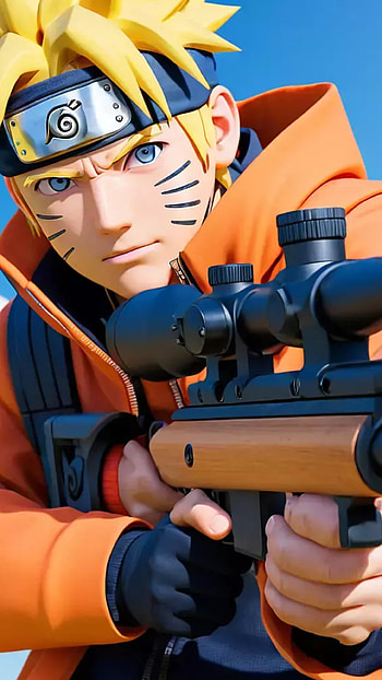 Naruto sniper, Naruto HD phone wallpaper
