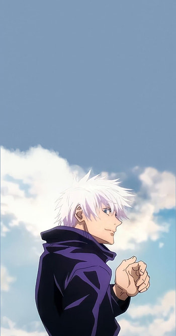Gojo, cloud, sky, jjk HD phone wallpaper