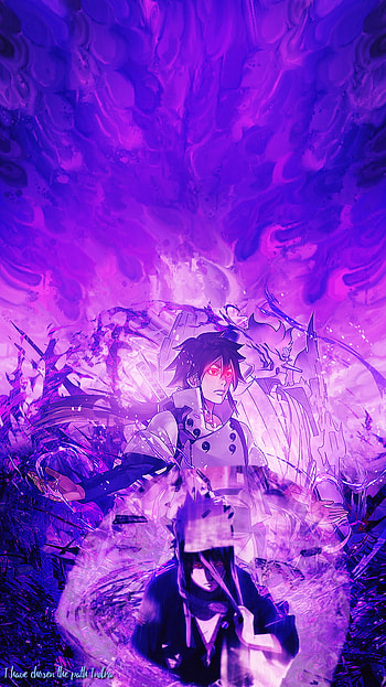 Indra Sasuke, naruto, magenta, art, narutoshippuden, cool, anime HD phone wallpaper