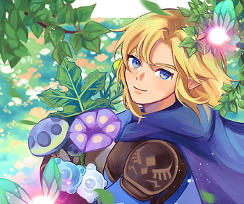 Link in Bloom — Tears of the Kingdom, Link, video game, The Legend of Zelda: Tears of the Kingdom HD wallpaper