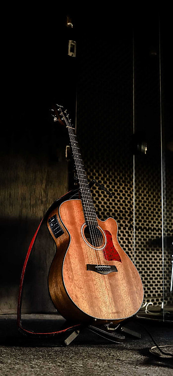 Sonic beauty, Guitar prowess, Musical inspiration, Captivating instrument HD phone wallpaper