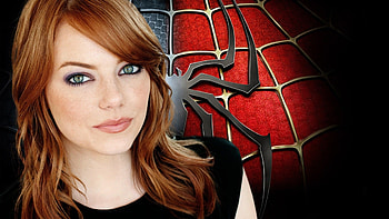 Emma Stone, , Background , cat HD wallpaper