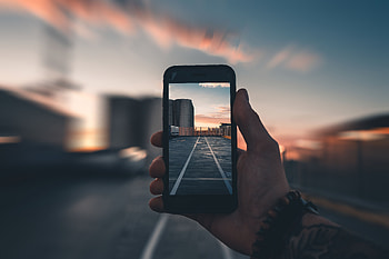 Technology, Hand, Blur, Smooth, Technologies, , Smart HD wallpaper