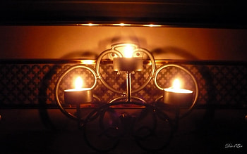 Three Candles, glow, washington, warm browns, candles, , burn HD wallpaper