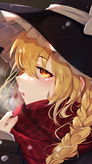 Marisa Kirisame — Touhou Autumn Witch , Marisa Kirisame, Anime, Touhou HD phone wallpaper