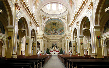 Church St Mary of the Angels, Angels, catholic, Mary, church HD wallpaper