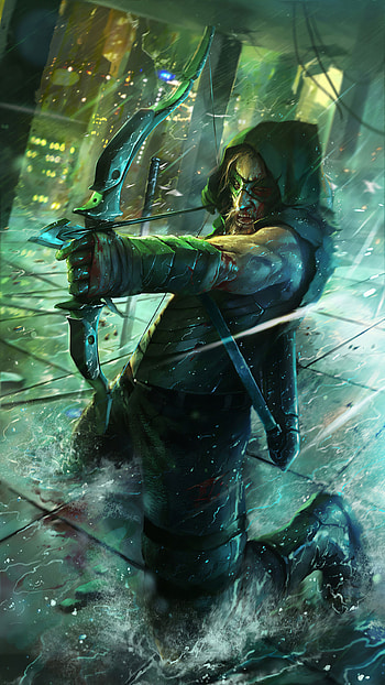 Cool Green Arrow , Top backgrounds HD phone wallpaper