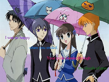 FruitsBasket, kyo, shigure, yuki, fruits, together, torhu HD wallpaper