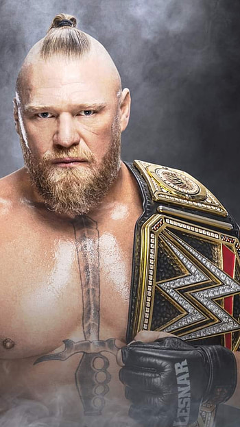 Brock Lesnar, art, chest HD phone wallpaper
