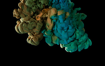 Gradient, Abstract, Paint, Ink HD wallpaper