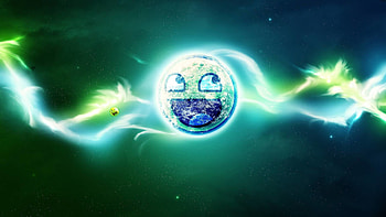 Awesome Face Wide 19170 Full - Res . HD wallpaper