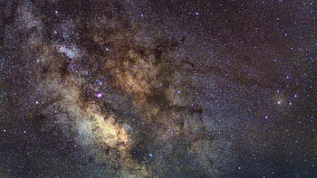 Universe, Stars, Nebula, Galaxy, Glow HD wallpaper