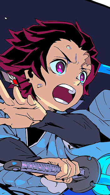 Tanjiro Kamado — Demon Slayer: Water Breathing , Tanjiro Kamado, Anime, Demon Slayer: Kimetsu no Yaiba HD phone wallpaper