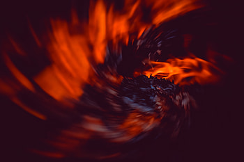 Fire, Flame, Miscellanea, Miscellaneous, Blur, Smooth, Rotation HD wallpaper