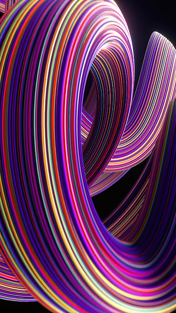 Color Flow, red, magenta HD phone wallpaper