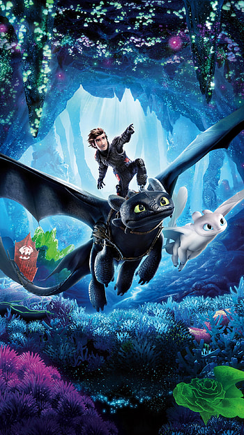 How to Train Your Dragon: The Hidden World (2022) movie HD phone wallpaper