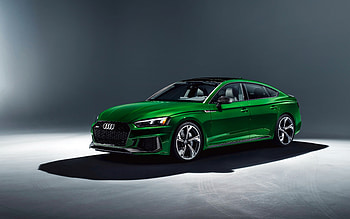 2019 Audi RS5 sportback, green car HD wallpaper