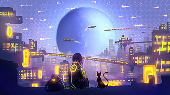 Cavea District, artist, artwork, digital-art, deviantart HD wallpaper