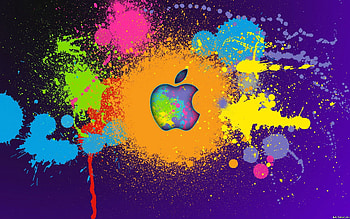 Brands, Art, Logos, Apple HD wallpaper