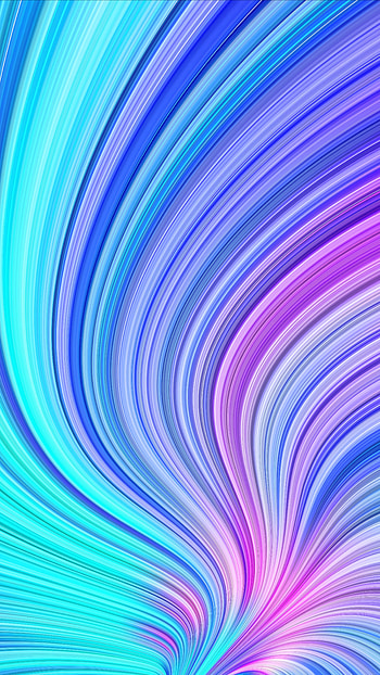 Realme, Blue Wave HD phone wallpaper