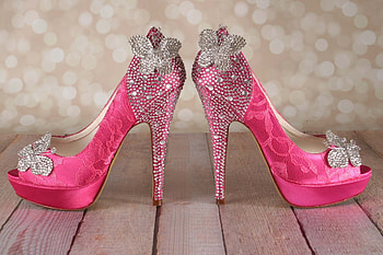 high heels, pink, fashion, entertainment HD wallpaper