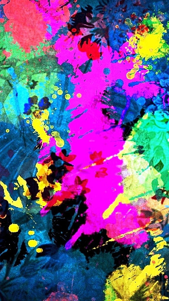 Drippy, Color Splash HD phone wallpaper