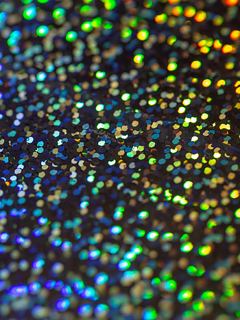 Rainbow glitter, Multicolor shiny, Abstract texture, Selective focus HD phone wallpaper