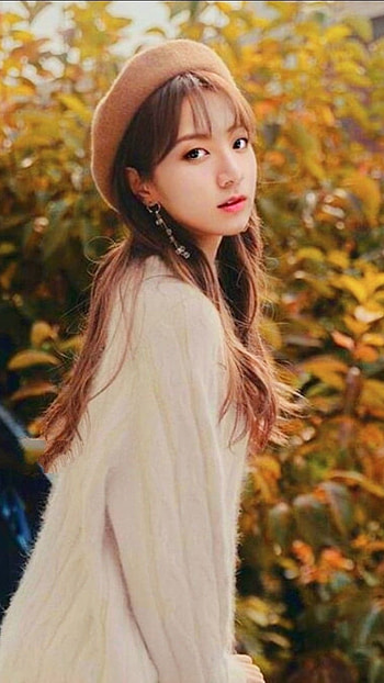 Bts Army Girl, Nature Background HD phone wallpaper