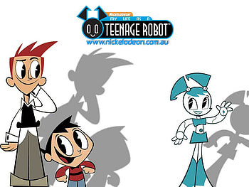 teenage robot, teenage, xj9, robot, jenny, nickelodeon, as, shadows, tuck, a, life, my, brad HD wallpaper