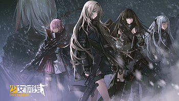 Ak 12 (Girls Frontline), St Ar 15 (Girls Frontline), Girls Frontline, An 94 (Girls Frontline), Video Game, M16A1 (Girls Frontline), M4A1 (Girls Frontline) HD wallpaper