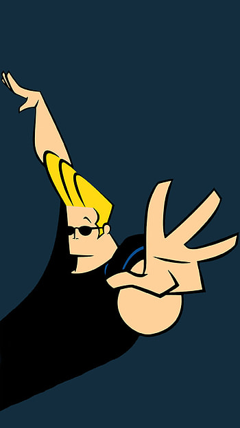 Johnny Bravo, Mobile , Cartoon character, Design HD phone wallpaper