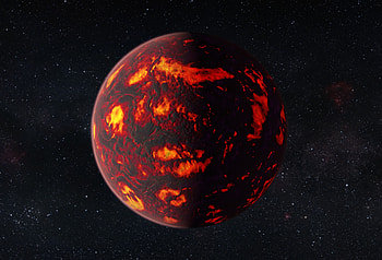 Space Universe Planet Exoplanet Burning Stars, space, artist, artwork, digital-art, space, stars, planet HD wallpaper