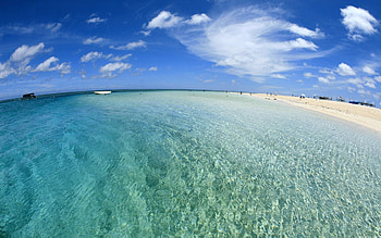 Landscape, Water, Sky, Sea, Art HD wallpaper