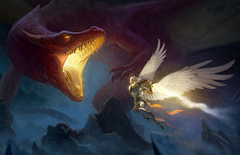 :-), wings, white, sword, art, angel, fantasy, dragon, luminos, fire HD wallpaper