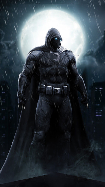 Moon Knight, Marvel's dark hero, Crime-fighting vigilante, Marvel Comics HD phone wallpaper