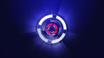 Neon Sphere Red Blue Purple , neon, sphere, abstract, digital-art HD wallpaper