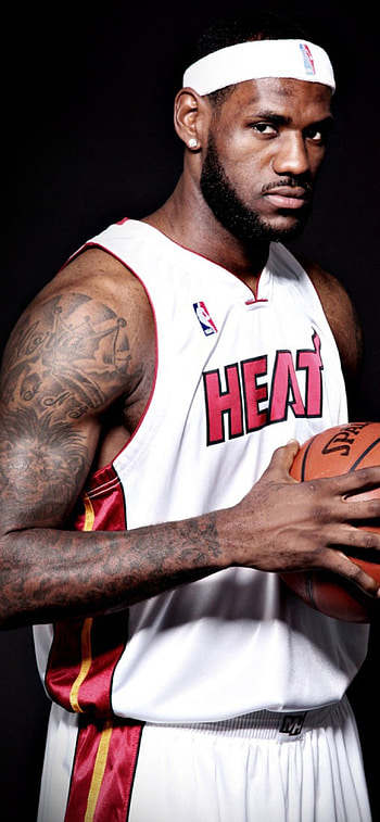 Miami Heat, LeBron James HD phone wallpaper