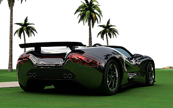 Auto, Cars, Back View, Rear View, Cabriolet, Scorpion HD wallpaper