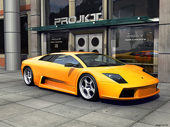 Lamborghini, style, design, car, 1600x1200, speed, shiny, sportcar, yellow, fast HD wallpaper