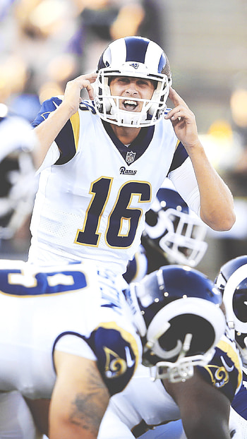 Jared Goff, Los Angeles Rams HD phone wallpaper