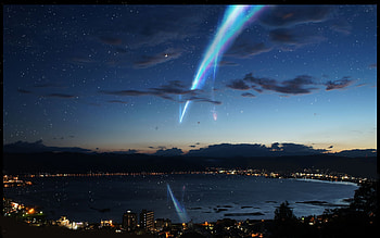 Anime Your Name. Kimi No Na Wa. . Fondos de pantalla pc, Kimi No Na Wa Live HD wallpaper