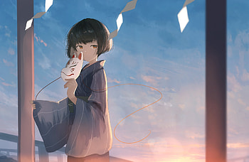 Original, girl, anime, art HD wallpaper