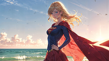 The Supergirl Legacy, supergirl, superheroes, artwork, digital-art, ai HD wallpaper